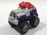 2001 Maisto Hasbro Tonka Lil Chuck & Friends Truck Grey Purple Red Die Cast Toy Car Vehicle