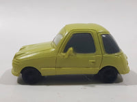 Disney Pixar Cars Acer Lime Yellow Plastic Die Cast Toy Car Vehicle