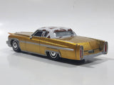Disney Pixar Cars Cadillac Coupe de Ville Gold with Brown and White Cow Print Roof Die Cast Toy Car Vehicle