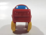 Hasbro Lil Chuck & Friends #9 Red Miniature Plastic Die Cast Toy Car Vehicle