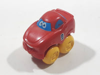 Hasbro Lil Chuck & Friends #9 Red Miniature Plastic Die Cast Toy Car Vehicle
