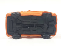 Disney Pixar Cars Orange Hatchback Mini PVC Hard Rubber Toy Car Vehicle