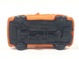 Disney Pixar Cars Orange Hatchback Mini PVC Hard Rubber Toy Car Vehicle