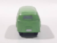 Disney Pixar Cars VW Bus Fillmore Volkswagen Groovy Love Flower Power Van Green Mini PVC Hard Rubber Toy Car Vehicle