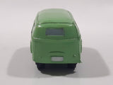 Disney Pixar Cars VW Bus Fillmore Volkswagen Groovy Love Flower Power Van Green Mini PVC Hard Rubber Toy Car Vehicle