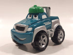 2000 Maisto Hasbro Tonka Lil Chuck & Friends Truck Green and Grey Die Cast Toy Car Vehicle