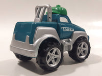 2000 Maisto Hasbro Tonka Lil Chuck & Friends Truck Green and Grey Die Cast Toy Car Vehicle