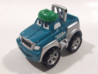 2000 Maisto Hasbro Tonka Lil Chuck & Friends Truck Green and Grey Die Cast Toy Car Vehicle