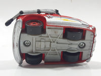 Disney Pixar Cars #95 Hudson Hornet with Headphones Red Plastic Die Cast Toy Car Vehicle