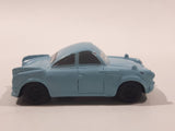 Disney Pixar Cars Light Blue Green Car Mini PVC Hard Rubber Toy Car Vehicle