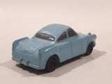 Disney Pixar Cars Light Blue Green Car Mini PVC Hard Rubber Toy Car Vehicle