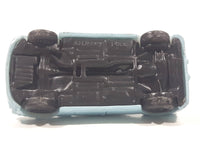 Disney Pixar Cars Light Blue Green Car Mini PVC Hard Rubber Toy Car Vehicle