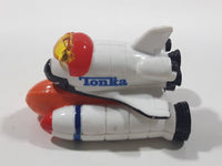 2002 Maisto Hasbro Tonka Lil Chuck & Friends Seymour Starz Orange and White Die Cast Toy Shuttle Spacecraft Vehicle
