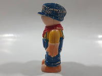 Hard to Find Lionel Style Train Conductor 3 3/4" Tall Plastic Toy Figure