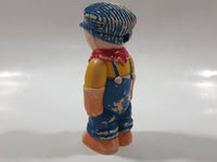 Hard to Find Lionel Style Train Conductor 3 3/4" Tall Plastic Toy Figure