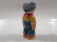 Hard to Find Lionel Style Train Conductor 3 3/4" Tall Plastic Toy Figure