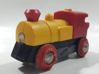 Brio Train Engine Locomotive Yellow and Red Plastic Die Cast Toy Magnetic Vehicle