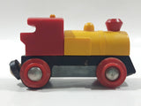 Brio Train Engine Locomotive Yellow and Red Plastic Die Cast Toy Magnetic Vehicle