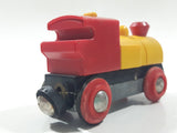 Brio Train Engine Locomotive Yellow and Red Plastic Die Cast Toy Magnetic Vehicle