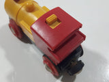 Brio Train Engine Locomotive Yellow and Red Plastic Die Cast Toy Magnetic Vehicle