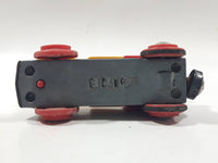 Brio Train Engine Locomotive Yellow and Red Plastic Die Cast Toy Magnetic Vehicle