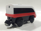 IKEA Magnetic Train Engine Locomotive Red and White 2 1/8" Long Plastic Die Cast Toy Vehicle Made in Sweden 21576