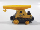 2013 Mattel Thomas & Friends Take & Play Kevin Crane Train Car Sodor Steam Works Yellow and Black Die Cast Magnetic Toy Vehicle CBM76