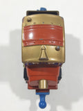 2010 Ludorum Learning Curve Chuggington Hodge Train Engine Locomotive Brown Mixed Color Die Cast Toy Vehicle