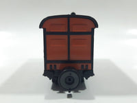 1997 Bandai Thomas & Friends Sodor Mail Brown Train Car Plastic Toy Vehicle Magnetic