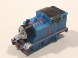 Thomas & Friends #1 Thomas The Tank Engine 1 5/8" Long PVC Hard Rubber Toy Vehicle