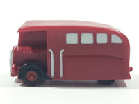 Thomas & Friends Bertie The Bus Double Decker Red 1 5/8" Long PVC Hard Rubber Toy Vehicle