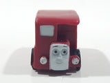 Thomas & Friends Bertie The Bus Double Decker Red 1 5/8" Long PVC Hard Rubber Toy Vehicle