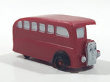 Thomas & Friends Bertie The Bus Double Decker Red 1 5/8" Long PVC Hard Rubber Toy Vehicle