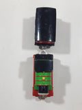 2011 Mattel Thomas & Friends Green #6 Percy Pulling Red Mail Car 5 1/2" Long Magnetic Die Cast Toy Vehicle W6269