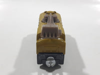 2013 Mattel Thomas & Friends Diesel 10 Train Engine Locomotive Brown Beige 3 3/4" Long Die Cast Toy Vehicle BHR74