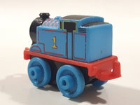 2014 Thomas & Friends Minis #1 Thomas The Tank Engine Blue 2" Long Plastic Die Cast Toy Vehicle CGM30