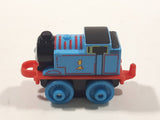 2014 Thomas & Friends Minis #1 Thomas The Tank Engine Blue 2" Long Plastic Die Cast Toy Vehicle CGM30