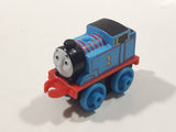 2014 Thomas & Friends Minis #1 Thomas The Tank Engine Blue 2" Long Plastic Die Cast Toy Vehicle CGM30