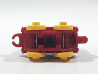 2014 Thomas & Friends Minis Victor Graffiti Dark Red 2" Long Plastic Die Cast Toy Vehicle CGM30