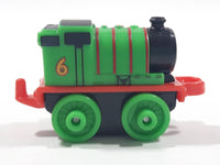 2014 Thomas & Friends Minis #6 Percy Green 2" Long Plastic Die Cast Toy Vehicle CGM30