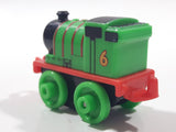 2014 Thomas & Friends Minis #6 Percy Green 2" Long Plastic Die Cast Toy Vehicle CGM30