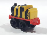 2014 Thomas & Friends Minis #5 James Yellow and Black Striped 2" Long Plastic Die Cast Toy Vehicle CGM30