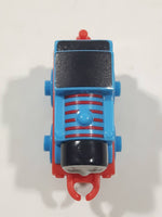 2014 Thomas & Friends Minis #1 Thomas The Tank Engine Blue 2" Long Plastic Die Cast Toy Vehicle CGM30