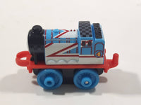 2014 Thomas & Friends Minis #4 Gordon Blue and White 2" Long Plastic Die Cast Toy Vehicle CGM30