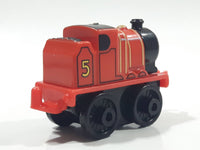 2014 Thomas & Friends Minis #5 James Red 2" Long Plastic Die Cast Toy Vehicle CGM30