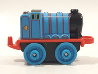 2014 Thomas & Friends Minis #4 Gordon Blue 2" Long Plastic Die Cast Toy Vehicle CGM30