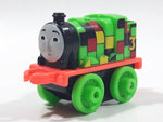 2014 Thomas & Friends Minis #3 Henry Checker Pattern Green 2" Long Plastic Die Cast Toy Vehicle CGM30