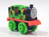 2014 Thomas & Friends Minis #3 Henry Checker Pattern Green 2" Long Plastic Die Cast Toy Vehicle CGM30