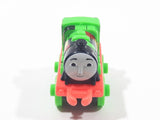 2014 Thomas & Friends Minis #3 Henry Checker Pattern Green 2" Long Plastic Die Cast Toy Vehicle CGM30