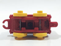 2014 Thomas & Friends Minis Victor Graffiti Dark Red 2" Long Plastic Die Cast Toy Vehicle CGM30